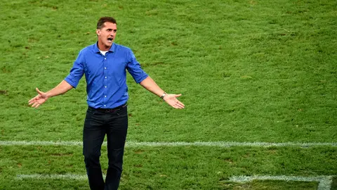 Vagner Mancini en un partido Vagner Mancini en un partido