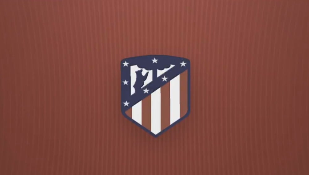El nuevo escudo del Atlético de Madrid