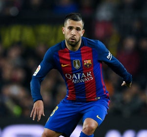 Jordi Alba, en un partido Jordi Alba, en un partido