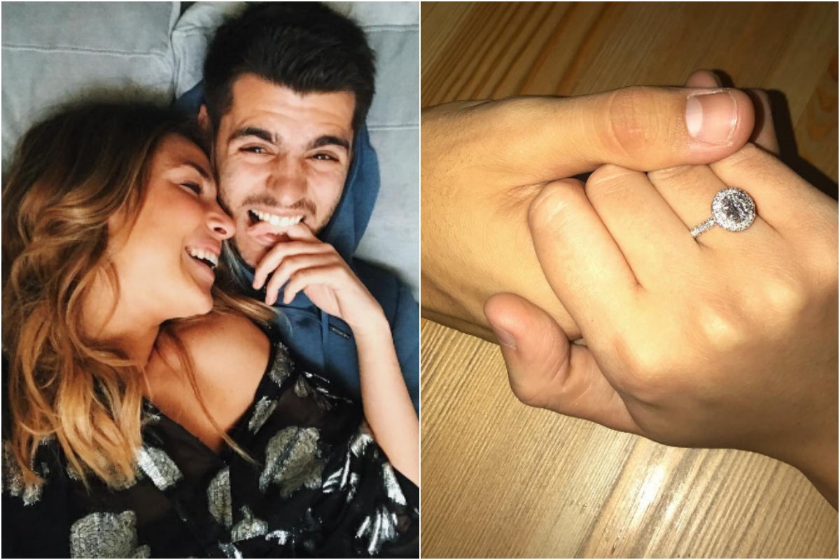 Álvaro Morata le pide matrimonio a su novia en medio de la actuación del Mago Pop Álvaro Morata le pide matrimonio a su novia en medio de la actuación del Mago Pop