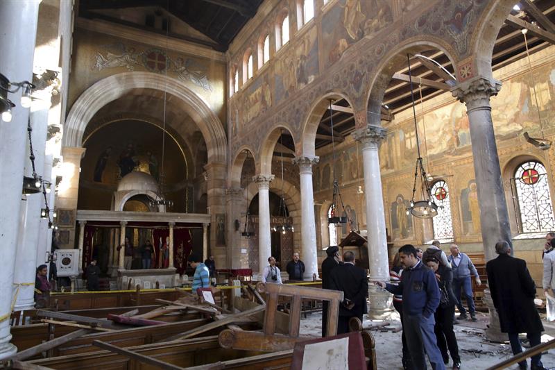 Daesh asume la autoría del atentado contra la iglesia de San Pedro en El Cairo Daesh asume la autoría del atentado contra la iglesia de San Pedro en El Cairo