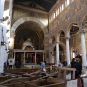 Una iglesia copta de El Cairo, víctima de un atentado