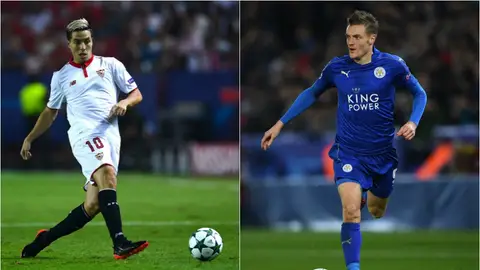 Nasri y Vardy Nasri y Vardy
