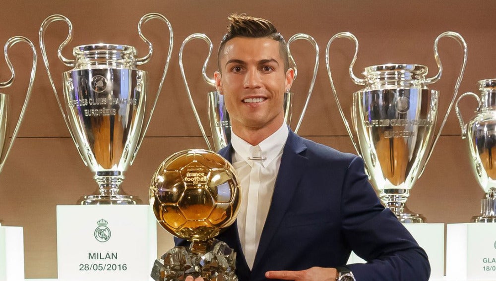 Cristiano Ronaldo, con su cuarto Balón de Oro