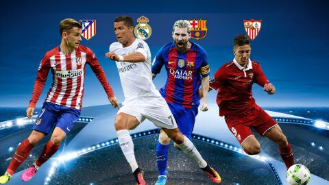 Los equipos espa&ntilde;oles esperan rival en octavos de final