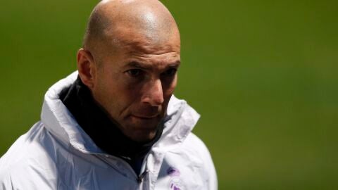 Zinedine Zidane, t&eacute;cnico del Real Madrid