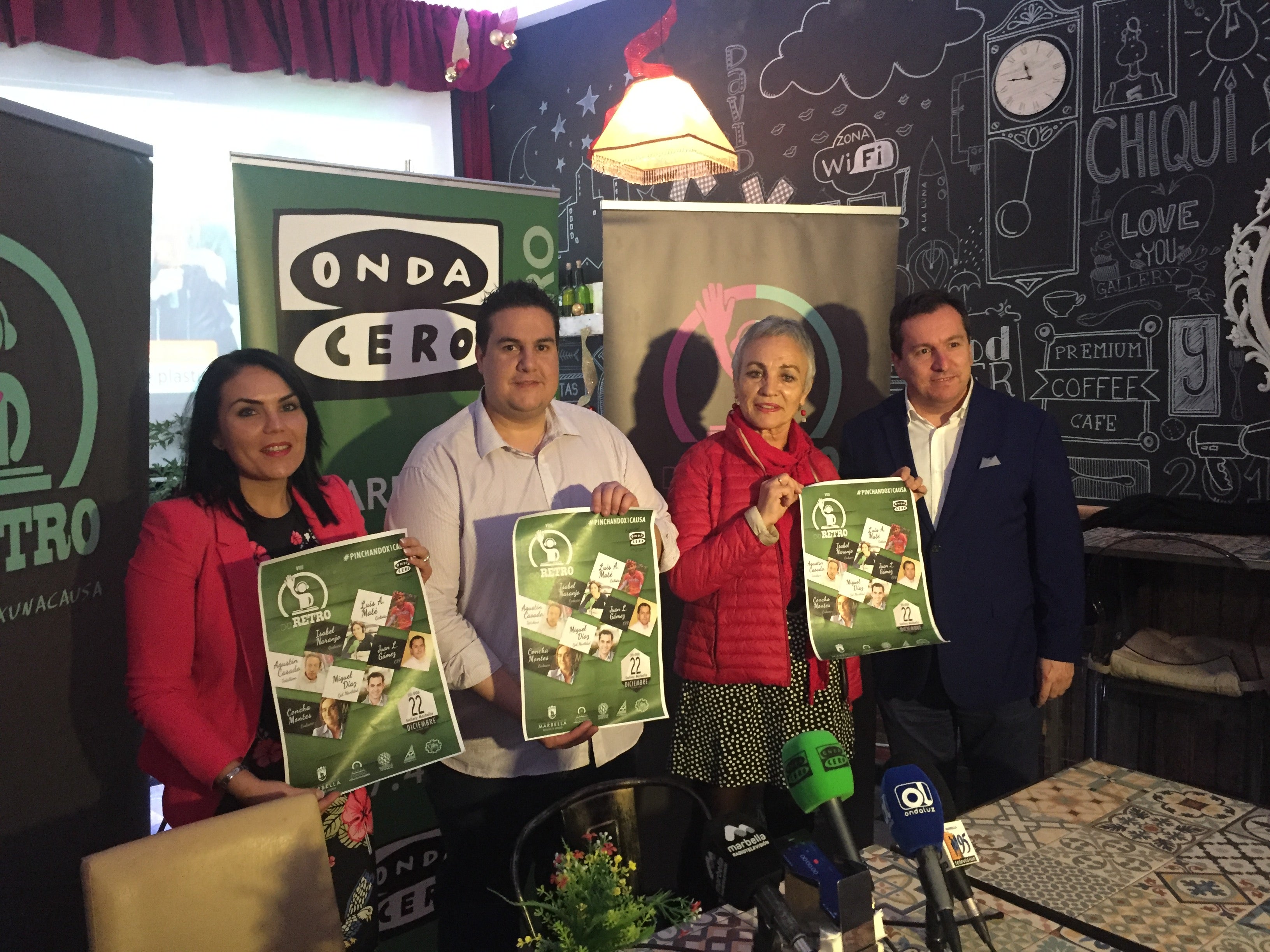 Marbella en la Onda, martes 13 de diciembre de 2016, Concha Montes y Julio Rodríguez Marbella en la Onda, martes 13 de diciembre de 2016, Concha Montes y Julio Rodríguez