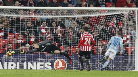 El portero del Athletic, Kepa Arrizabalga.