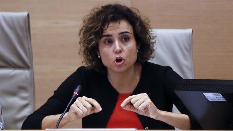La ministra de Sanidad, Dolors Montserrat