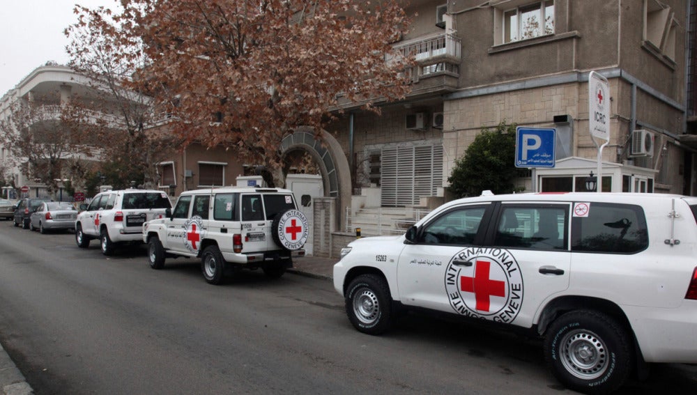 Vehículos del Comité Internacional de la Cruz Roja 