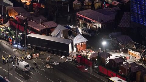 Lugar del atentado terrorista de Berl&iacute;n