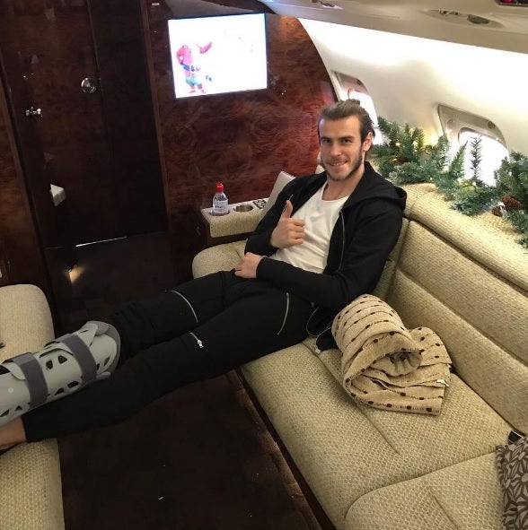 Gareth Bale regresa a Gales para celebrar la Navidad Gareth Bale regresa a Gales para celebrar la Navidad