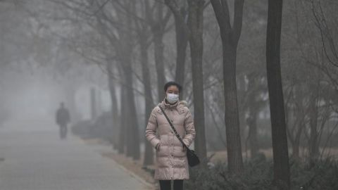 Imagen de la contaminaci&oacute;n en China