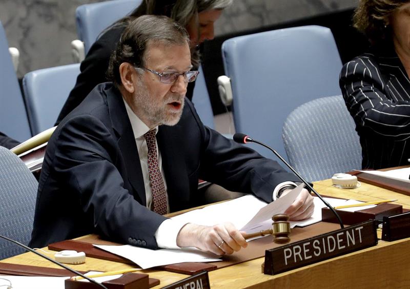 Mariano Rajoy condena ante el Consejo de Seguridad de la ONU los últimos atentados terroristas Mariano Rajoy condena ante el Consejo de Seguridad de la ONU los últimos atentados terroristas