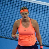 La tenista checa Petra Kvitova, durante un partido La tenista checa Petra Kvitova, durante un partido