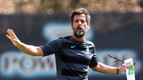 El t&eacute;cnico espa&ntilde;ol Quique S&aacute;nchez Flores