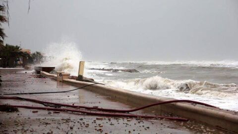 Temporal en Almenara.