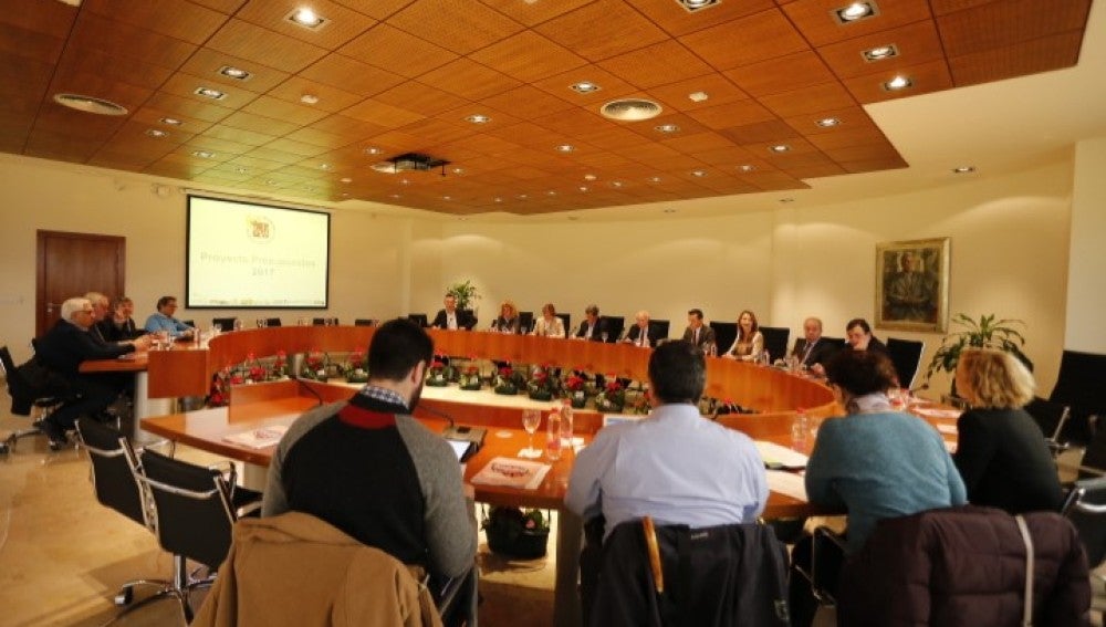 Reunión del Consejo Social de la UMH de Elche.