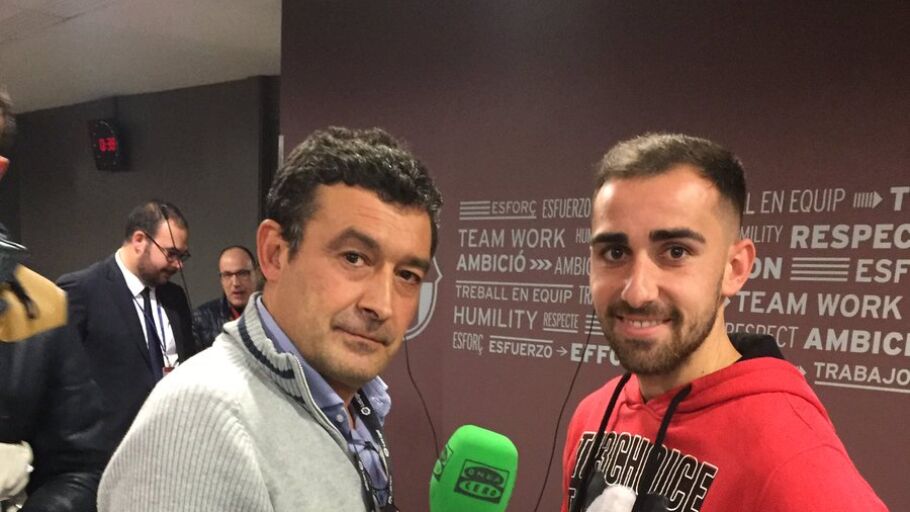 Paco Alc&aacute;cer junto a Alfredo Mart&iacute;nez