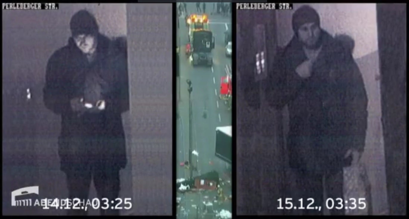 El presunto autor del atentado de Berlín fue grabado por una cámara de videovigilancia en la puerta de una mezquita El presunto autor del atentado de Berlín fue grabado por una cámara de videovigilancia en la puerta de una mezquita