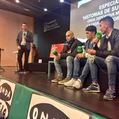 Pablo Ráez, Santi Moreno, 'Chato' Benítez y Julio Rodríguez Pablo Ráez, Santi Moreno, 'Chato' Benítez y Julio Rodríguez