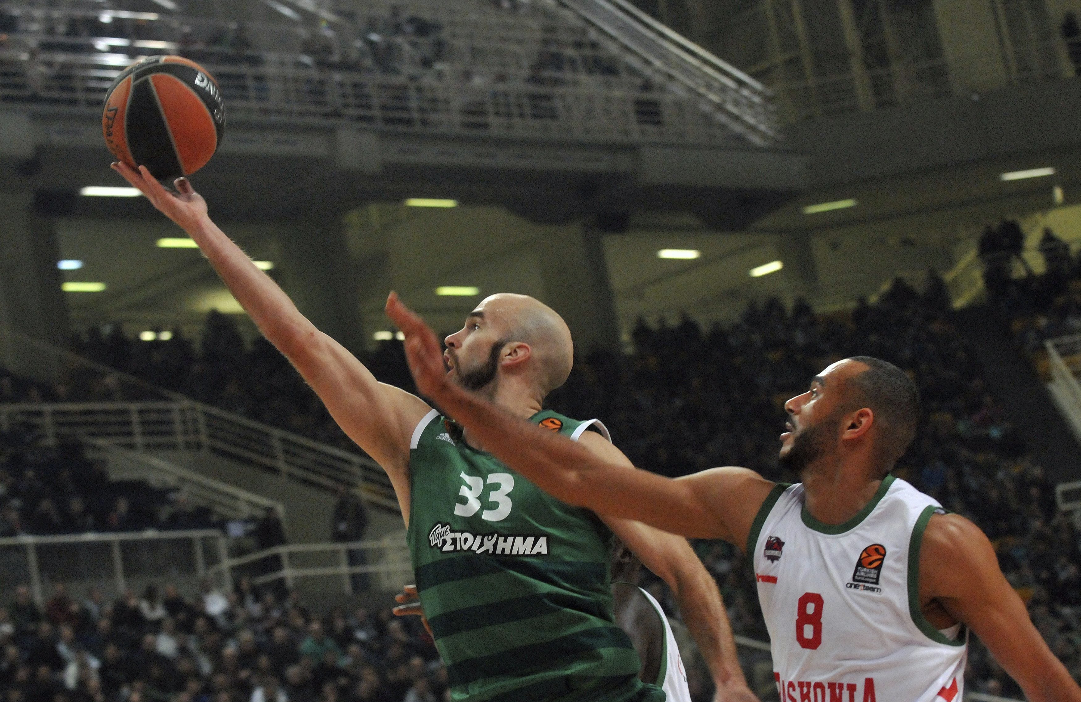 El Panathinaikos corta la racha de un Baskonia atascado en el último cuarto El Panathinaikos corta la racha de un Baskonia atascado en el último cuarto