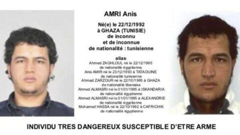 Anis Amri, sospechoso del atentado de Berl&iacute;n