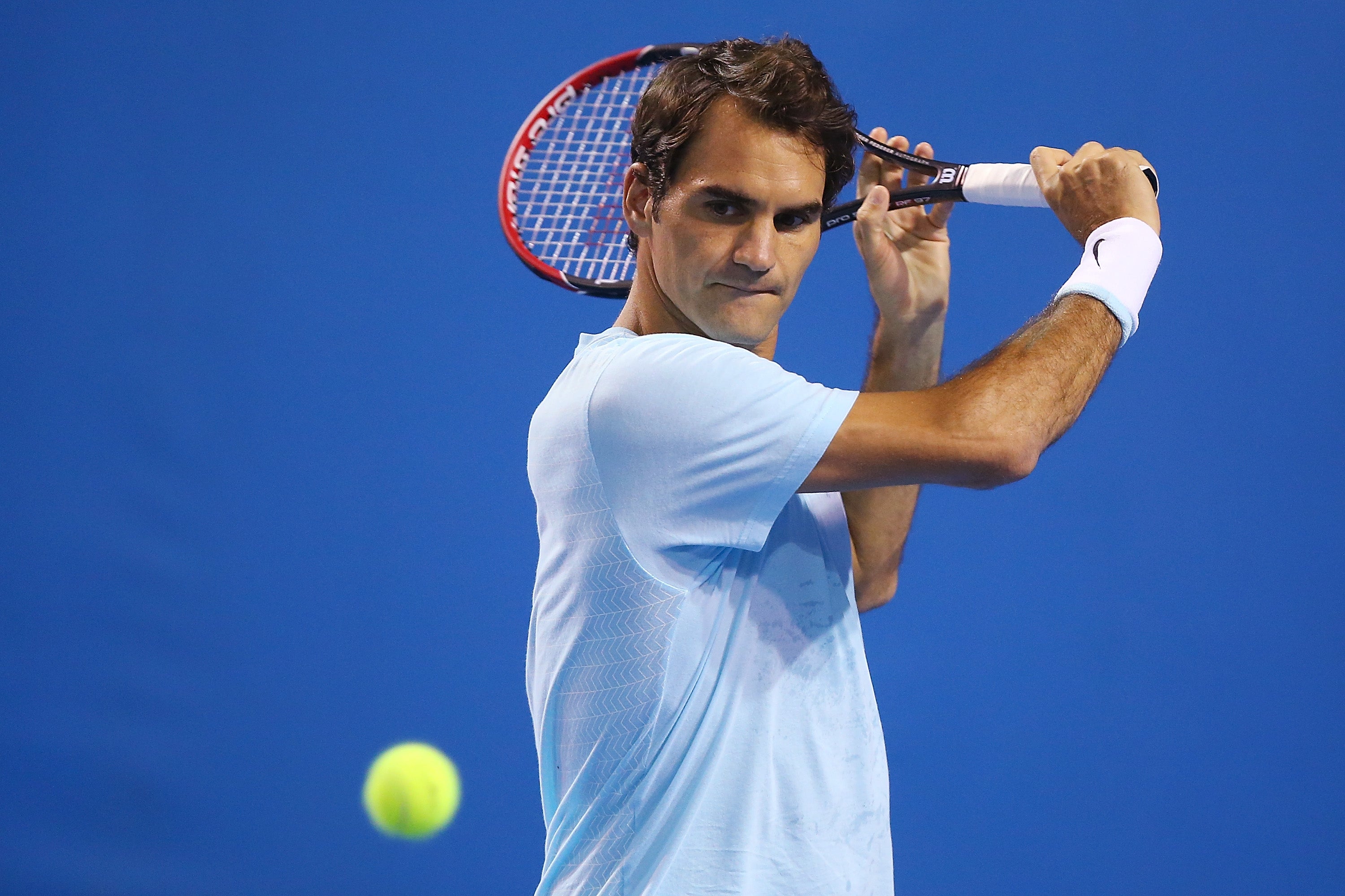 Federer se pone a punto para el Open de Australia 2017 Federer se pone a punto para el Open de Australia 2017