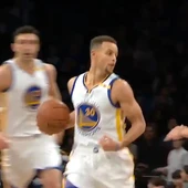 Stephen Curry, en un partido de los Warriors Stephen Curry, en un partido de los Warriors