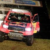 Al-Attiyah, en la salida del Rally Dakar 2017 Al-Attiyah, en la salida del Rally Dakar 2017