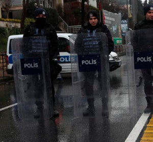 Dispositivo policial en Estambul Dispositivo policial en Estambul