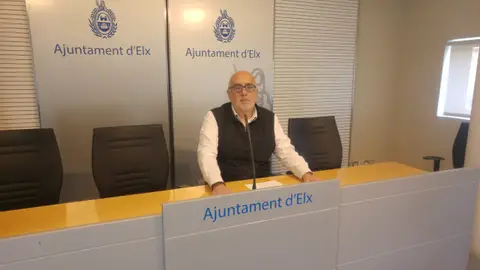 José Pérez, concejal de Recursos Humanos en Elche, en una imagen de archivo. Cabalgata de Reyes