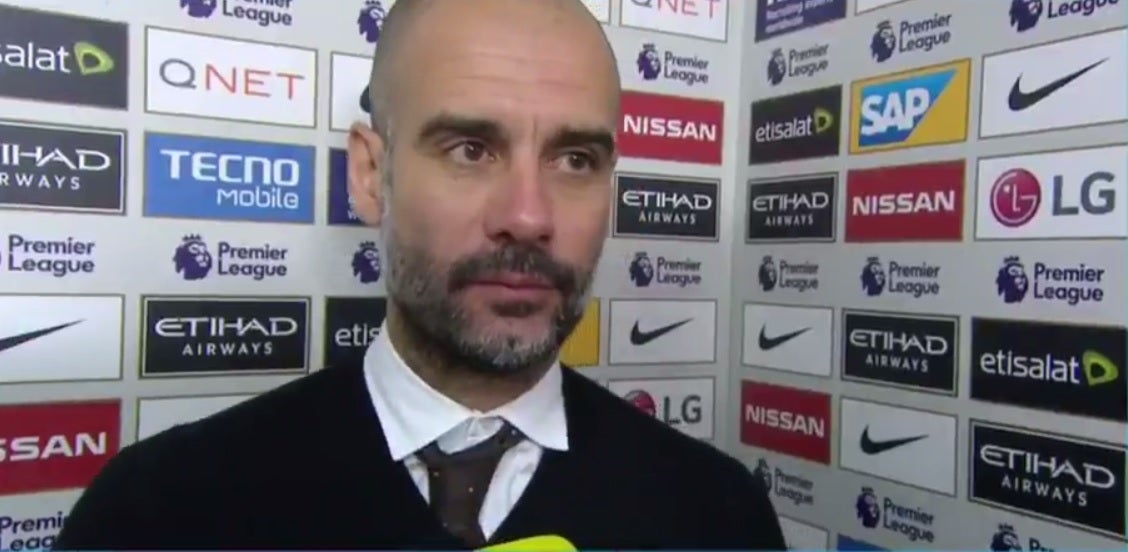 La entrevista más tensa de un Guardiola que explotó contra la Premier: "Tú eres el periodista, no yo" La entrevista más tensa de un Guardiola que explotó contra la Premier: "Tú eres el periodista, no yo"