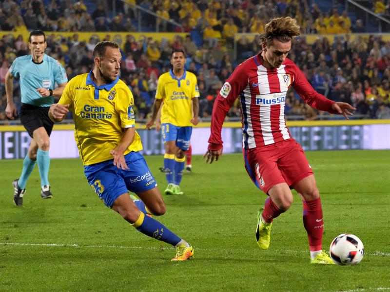 Las Palmas 0-2 Atlético. Koke y Griezmann acercan al Atlético a cuartos Las Palmas 0-2 Atlético. Koke y Griezmann acercan al Atlético a cuartos
