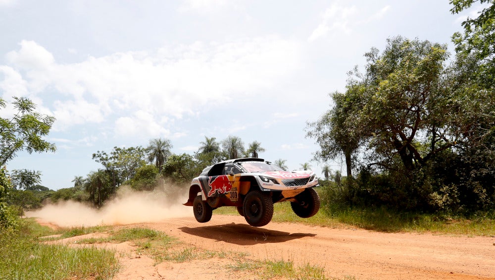 Sebastien Loeb en el Rally Dakar