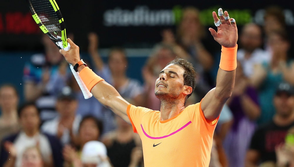 Rafa Nadal, tras debutar con victoria en Brisbane