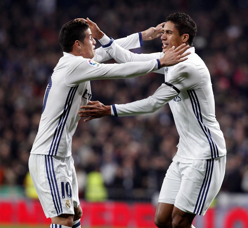 Real Madrid 3-0 Sevilla. James y Varane sentencian la eliminatoria copera contra el Sevilla Real Madrid 3-0 Sevilla. James y Varane sentencian la eliminatoria copera contra el Sevilla