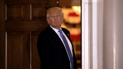 Donald Trump en una imagen de archivo