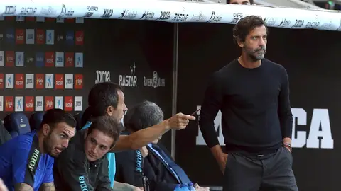 Quique Sánchez Flores, en un encuentro del Espanyol. Quique Sánchez Flores, en un encuentro del Espanyol.