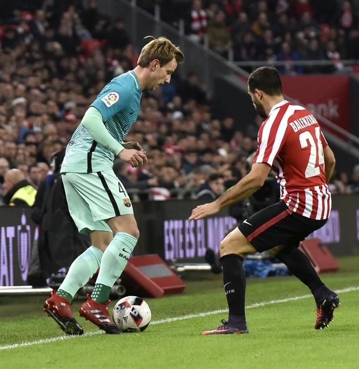 Ivan Rakitic: "Confiamos en nosotros para el partido de vuelta" Ivan Rakitic: "Confiamos en nosotros para el partido de vuelta"