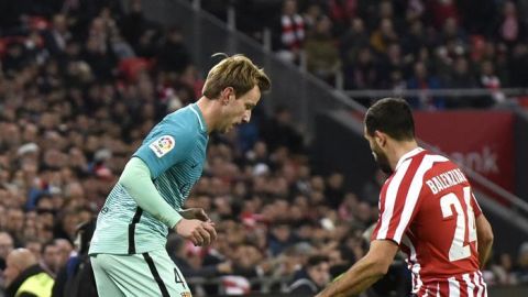 El centrocampista del FC Barcelona, Ivan Rakitic.