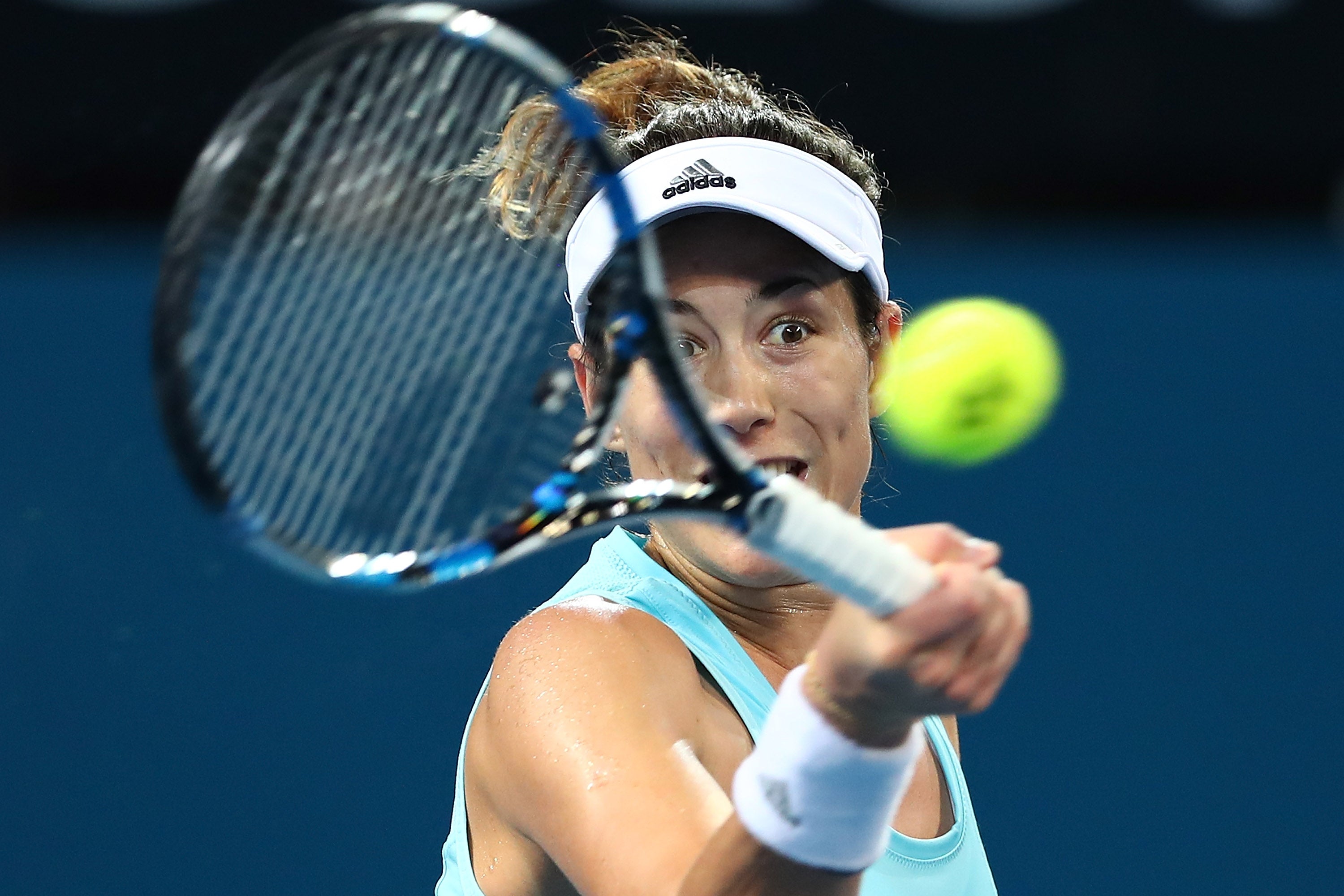 Muguruza, a semifinales de Brisbane tras ganar a la rusa Kuznetsova Muguruza, a semifinales de Brisbane tras ganar a la rusa Kuznetsova