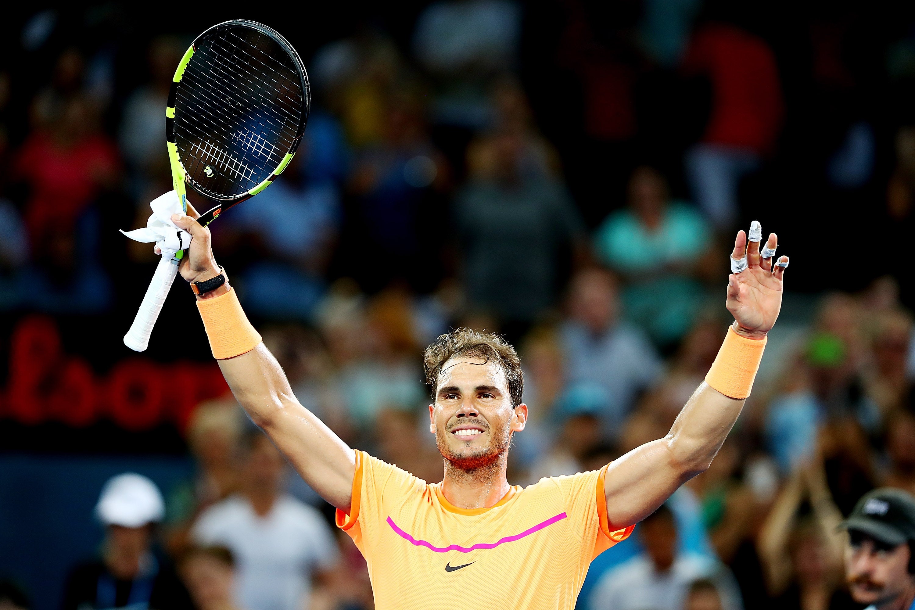 Nadal aniquila a Zverev y jugará las semifinales de Brisbane contra Raonic Nadal aniquila a Zverev y jugará las semifinales de Brisbane contra Raonic