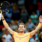 Rafa Nadal tras derrotar a Zverev Rafa Nadal tras derrotar a Zverev