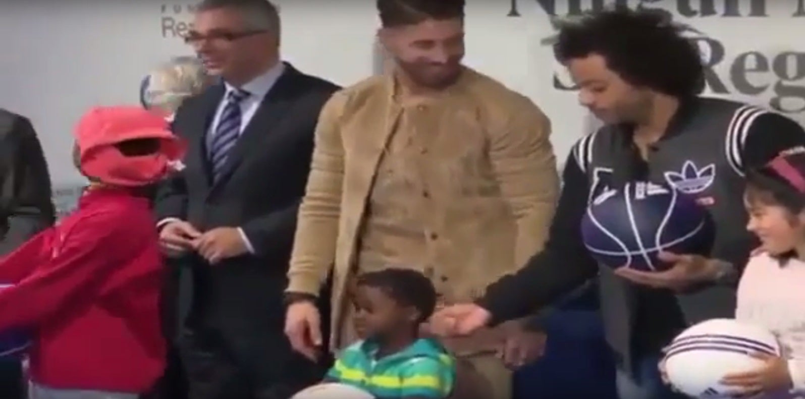 El niño que pasó de las bromas de Sergio Ramos y Marcelo se hace viral El niño que pasó de las bromas de Sergio Ramos y Marcelo se hace viral