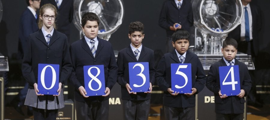 El 08354, Primer Premio en el Sorteo de El Niño El 08354, Primer Premio en el Sorteo de El Niño