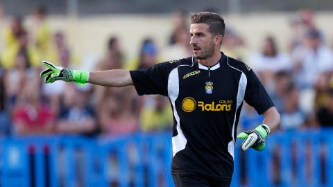 Javi Varas, jugador de Las Palmas
