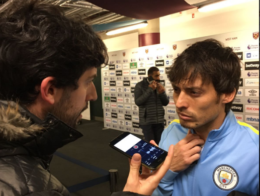 David Silva: "A Guardiola le veo igual que siempre" David Silva: "A Guardiola le veo igual que siempre"