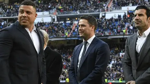 Owen, Ronaldo y Figo Owen, Ronaldo y Figo