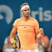 Rafa Nadal durante un partido